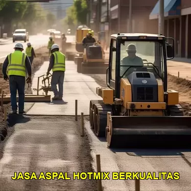 Keunggulan Jasa Aspal Hotmix di Jakarta Utara